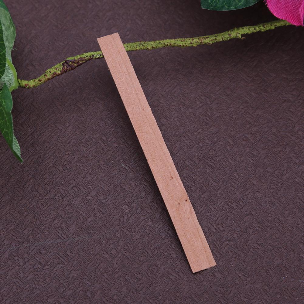 Wooden Wick Candle - 50pcs Wood Wicks for Candles Soy