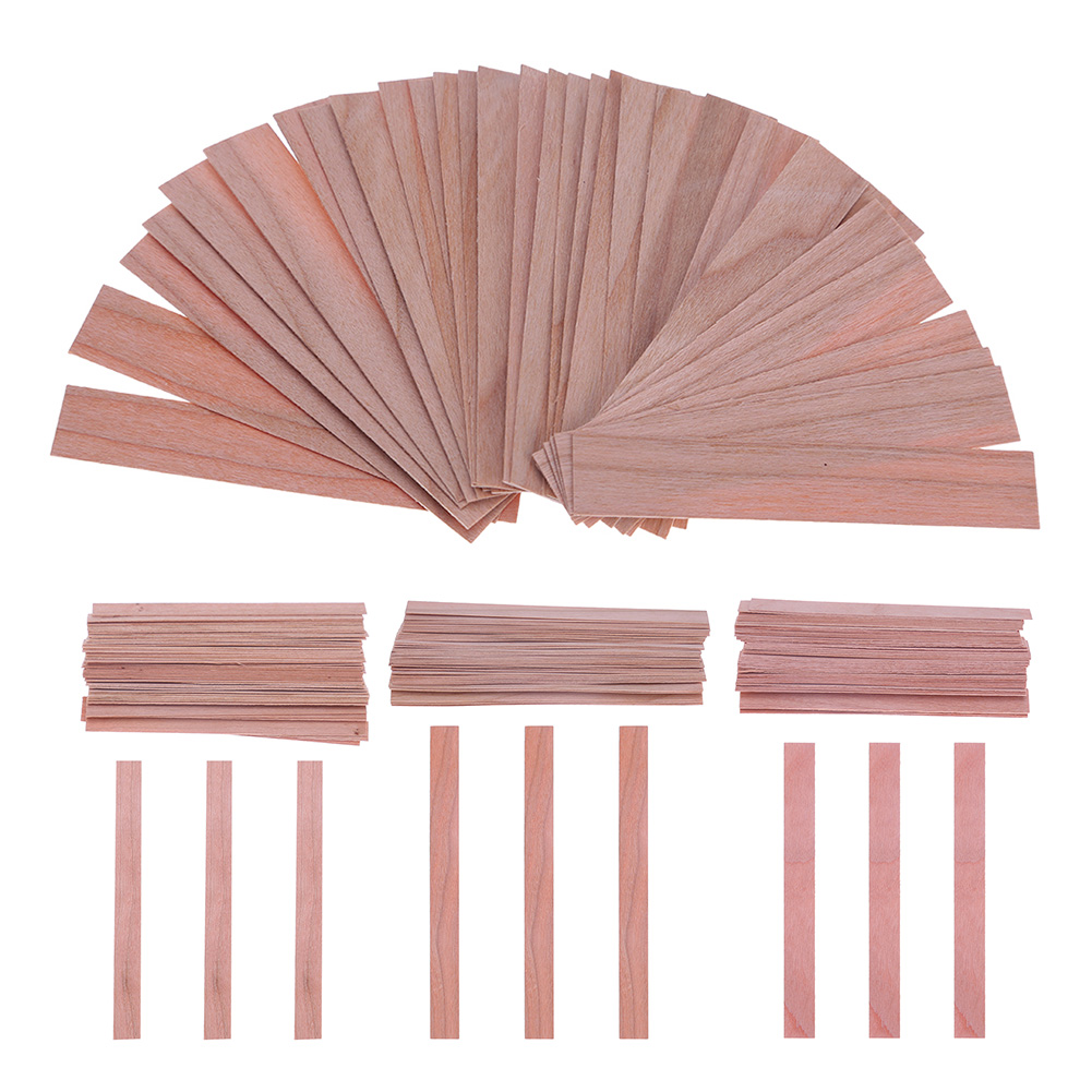 50pcs Wood Wicks for Candles S - огляд і ціна Wooden Wick Candle