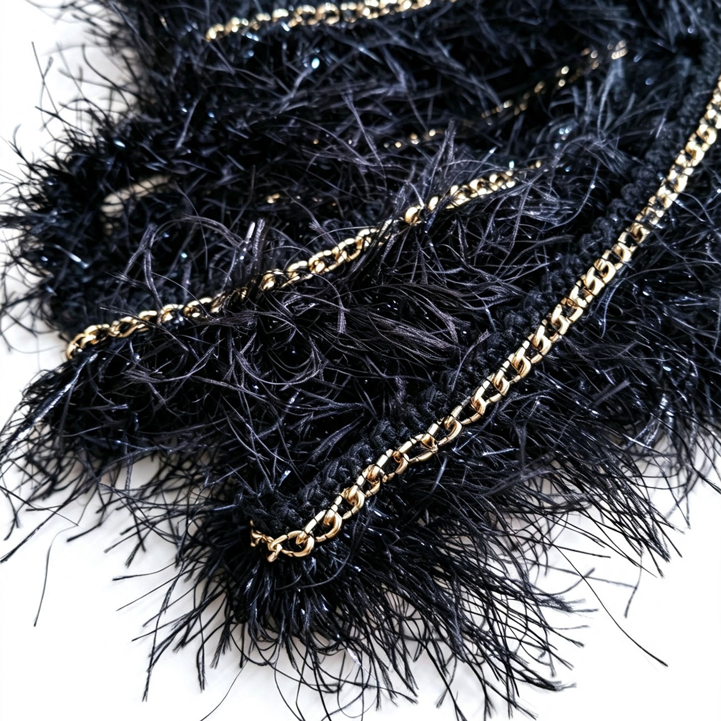 3 Meters Black Faux Feather Ta - огляд і ціна Home Fragrance No 3