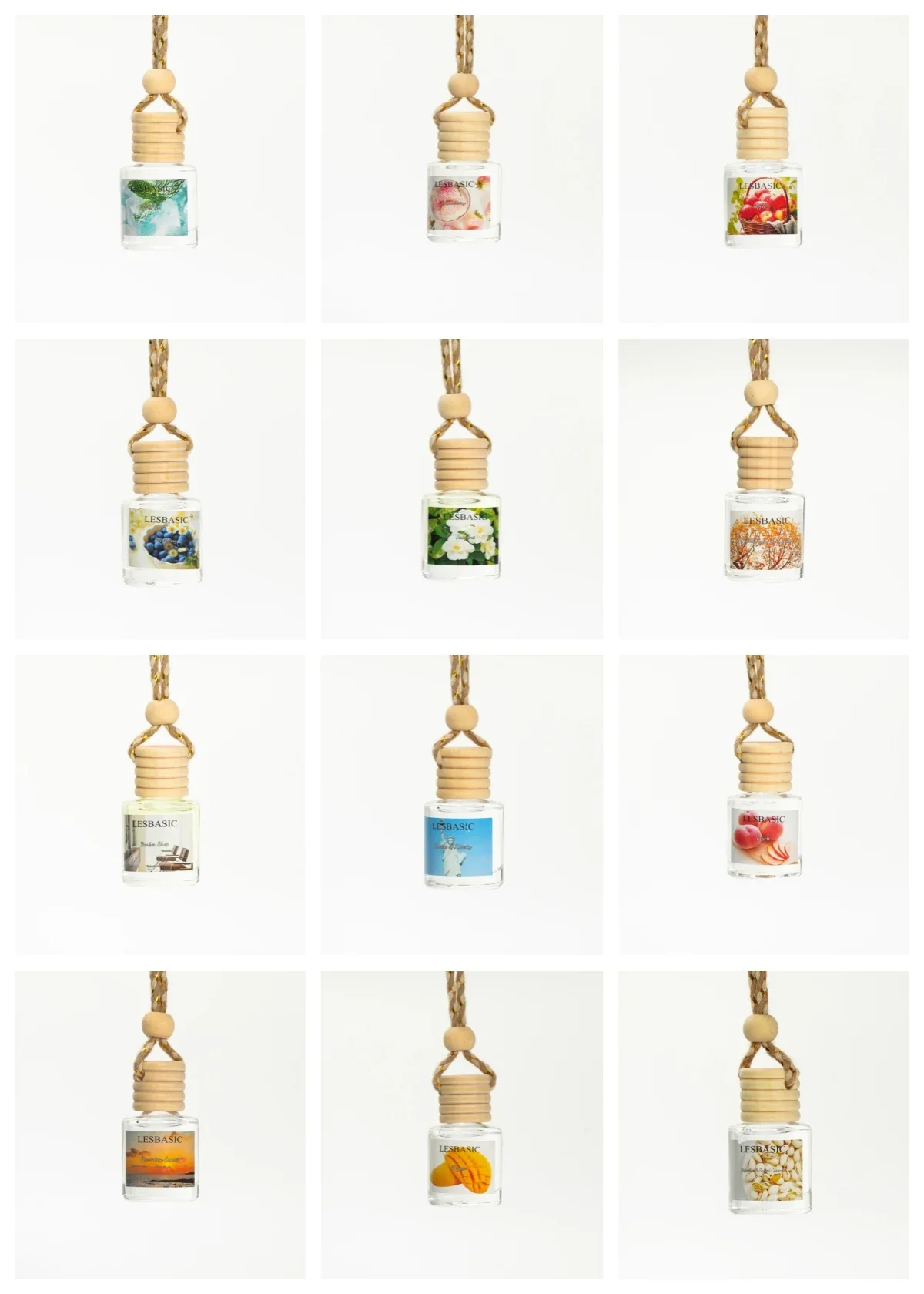 Mini Glass Bottle Hanging Car  - огляд і ціна Home Fragrance Options