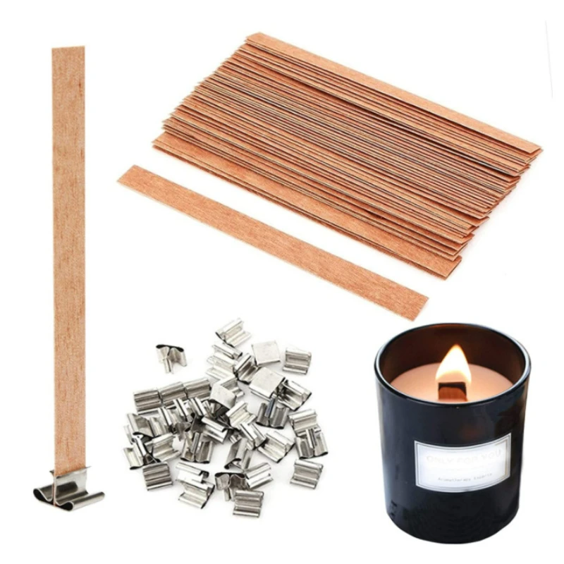 30pcs High Quality Wooden Cand - огляд і ціна Wooden Wick Candle