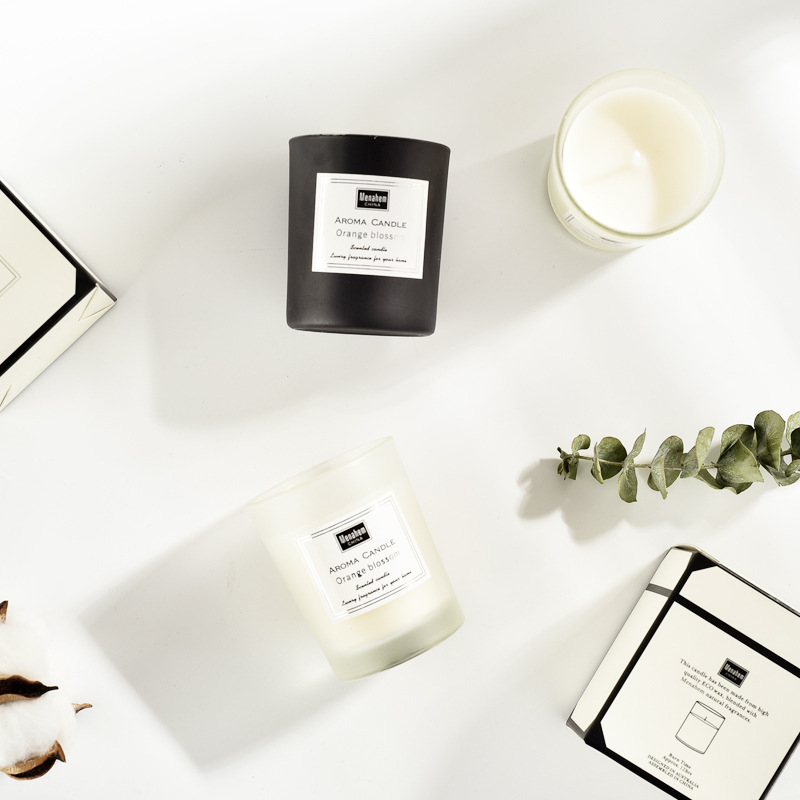3-Color Glass Jar Scented Cand - огляд і ціна Home Fragrance Options