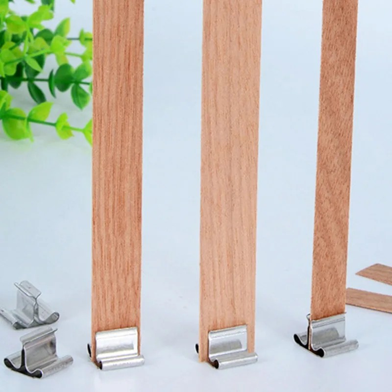 50/100 set wooden candle wicks - огляд і ціна Wooden Wick Candle