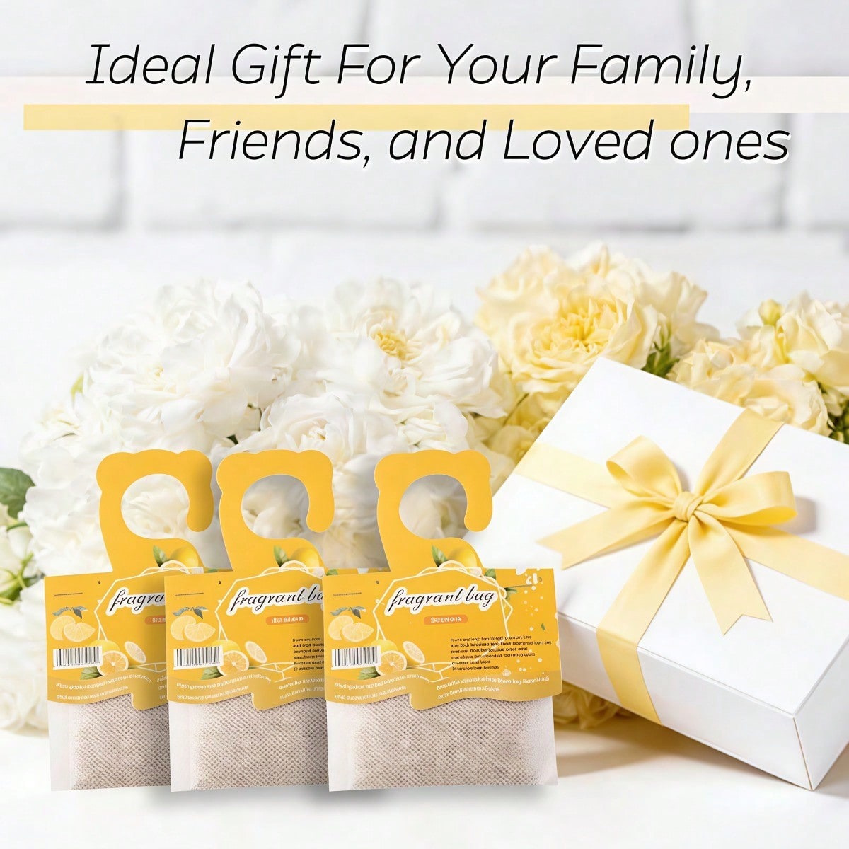 Hanging Lemon Scented Sachets, - огляд і ціна Home Fragrance Brand