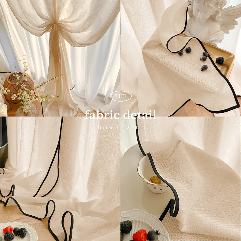 Black Border Linen Gauze Small - огляд і ціна Home Fragrance Linen