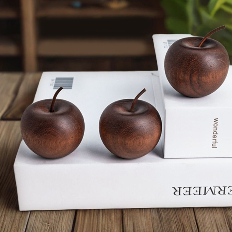 NEW 1/3 Set Of Wooden Apple Sh - огляд і ціна Home Fragrance No 3