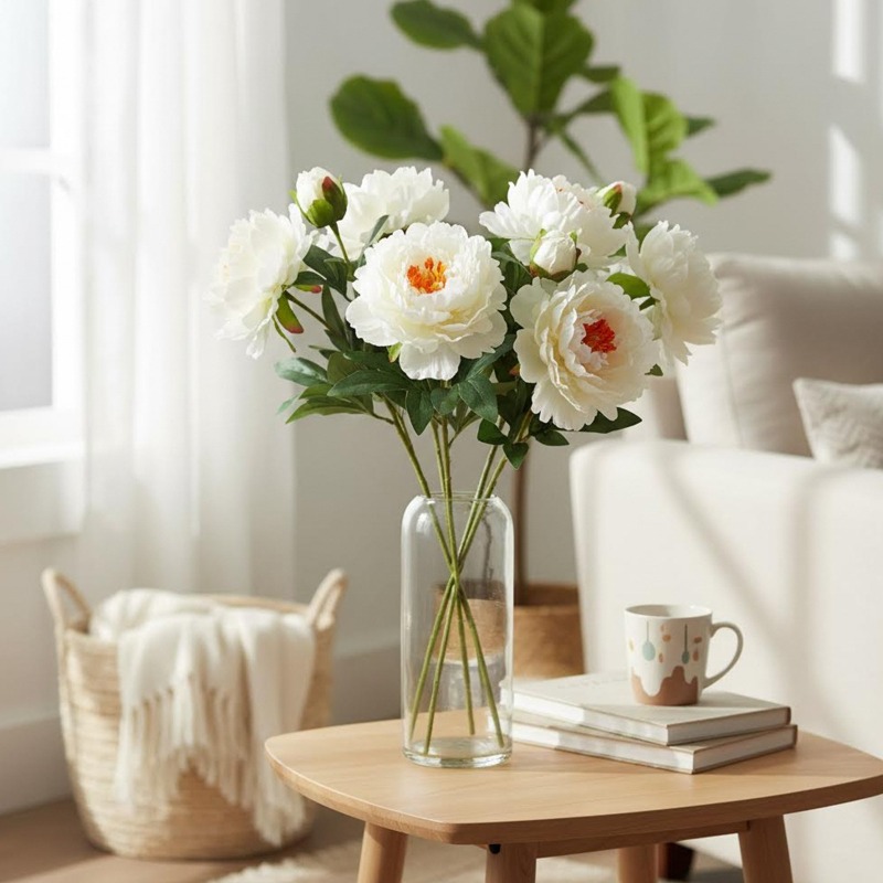 4 pieces of simulated peonies, - огляд і ціна Home Fragrance Edg