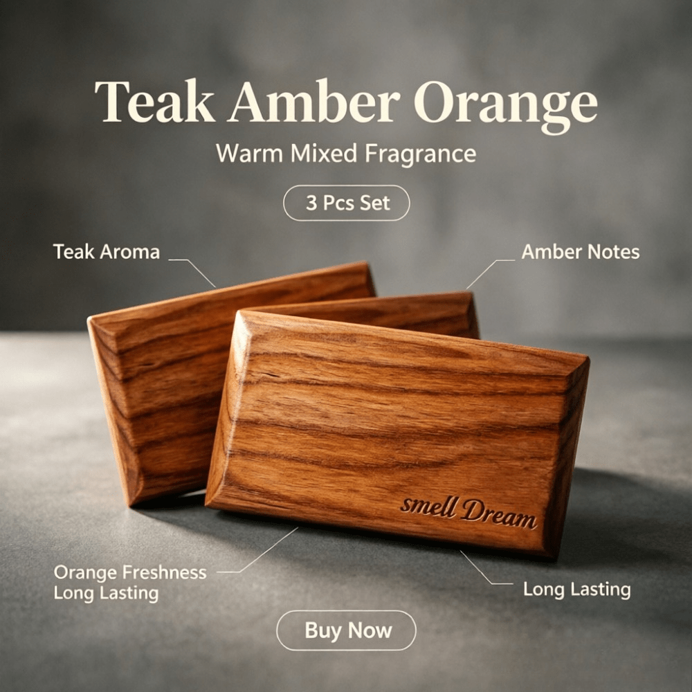 Car Air Freshener Teak Amber O - огляд і ціна Home Fragrance Brand